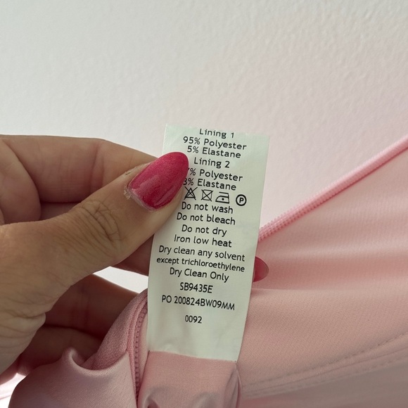 HOUSE OF CB Persephone Pink Gown XS - Picture 12 of 15